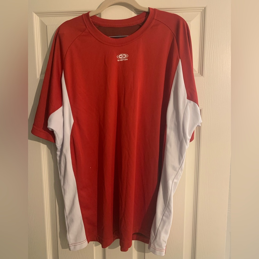 Easton Red dri fit shirt